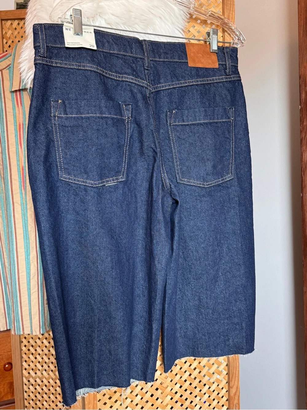 We The  Free Jam Session Relaxed Capri Jeans
